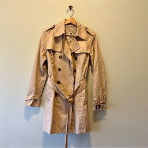 Calvin Klein Double Breasted Trench Coat/Pea Coat